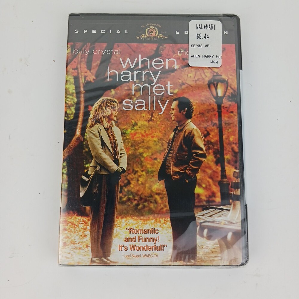 When Harry Met Sally (DVD, 1989, Special Edition) NEW
